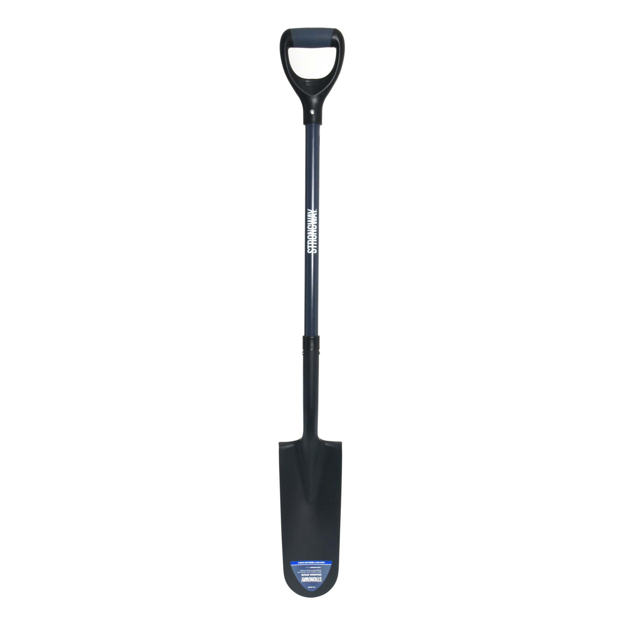 Strongway Draining Spade, 22in. Blade, Fiberglass D-Handle